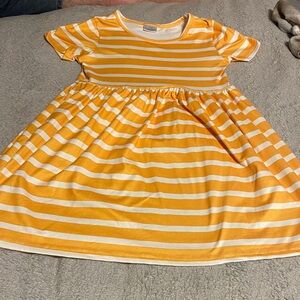 Sunny Stripes Kids Dress